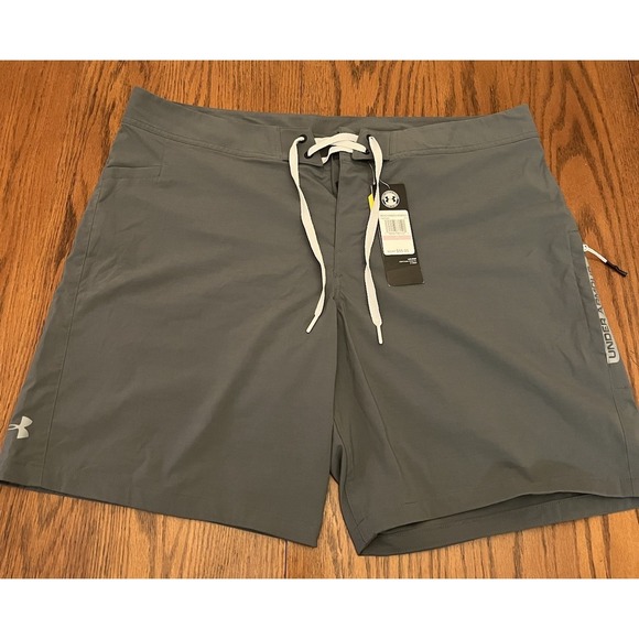Under Armour Other - Under Armour UA Storm Fish Hunter Board Shorts Gray Mens Size 40 1327526 012 New